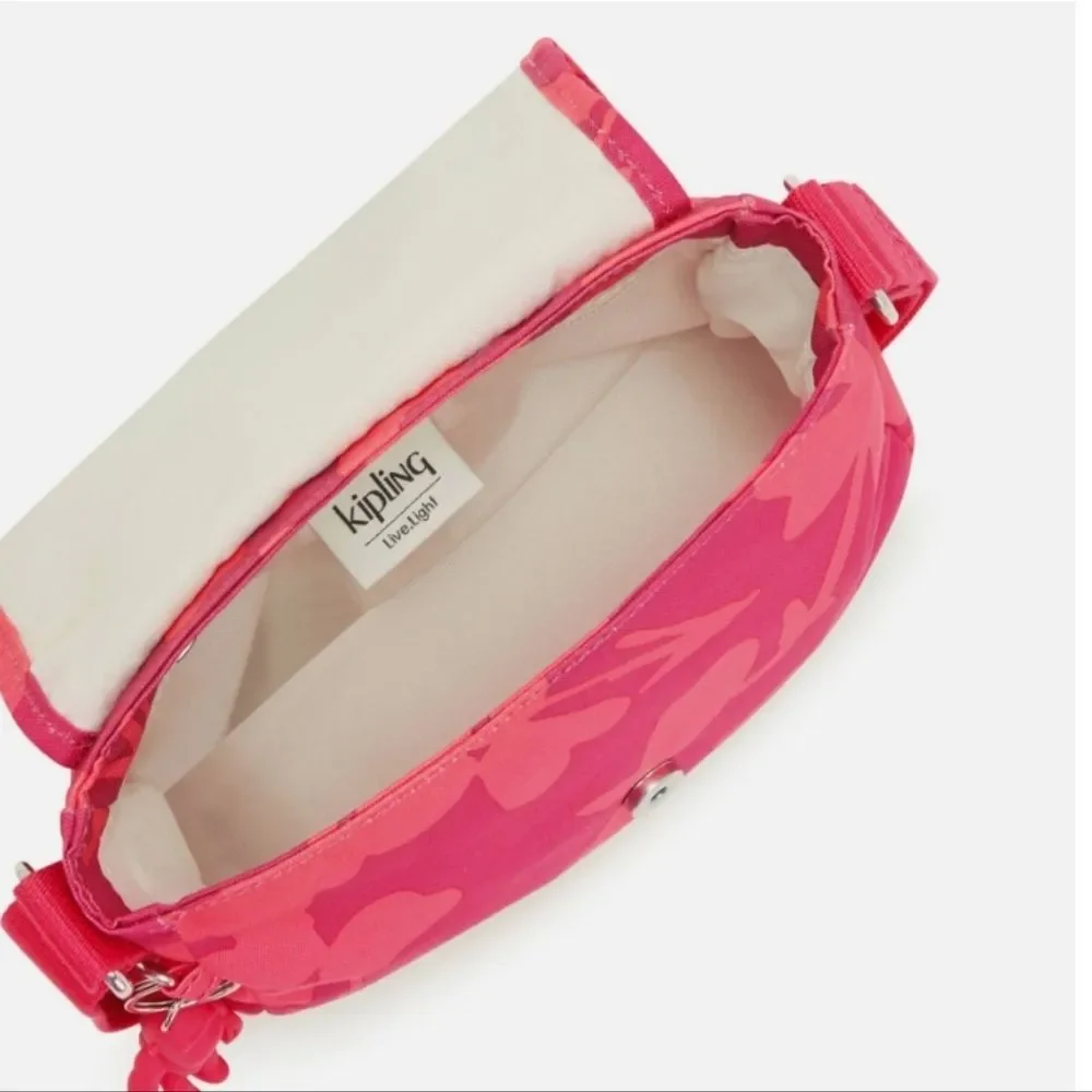 Kipling‎ Sabian Crossbody Mini Bag- Coral Print